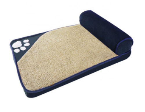 Cuccia Cani Gatti Grande Rettangolare - Lettino Pet Oxford Lavabile 100x65cm