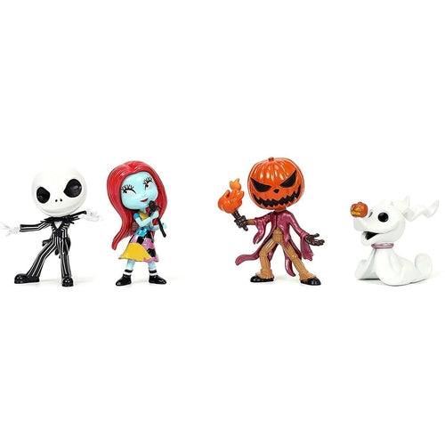 Set Action Figure Nightmare Before Christmas Metalfig 2.5" - Jack Sally Zero