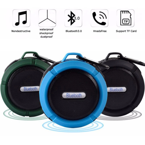 Speaker Bluetooth Impermeabile Mini Portatile con Ventosa - Cassa Wireless Doccia